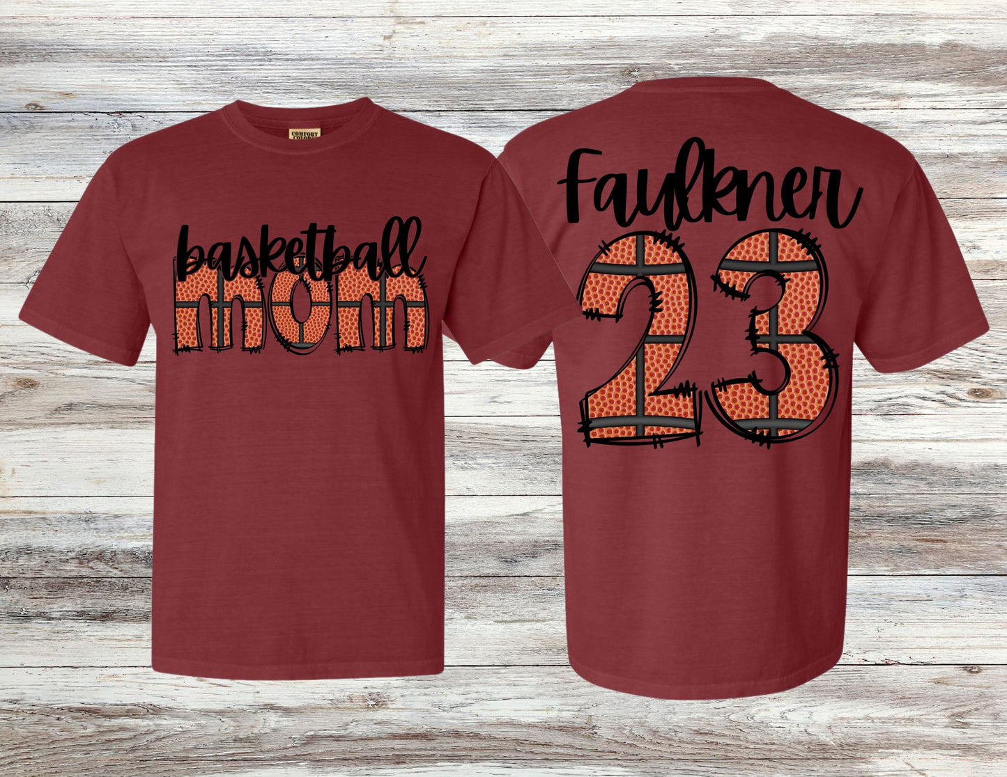 Custom Basketball Spirit T-Shirt