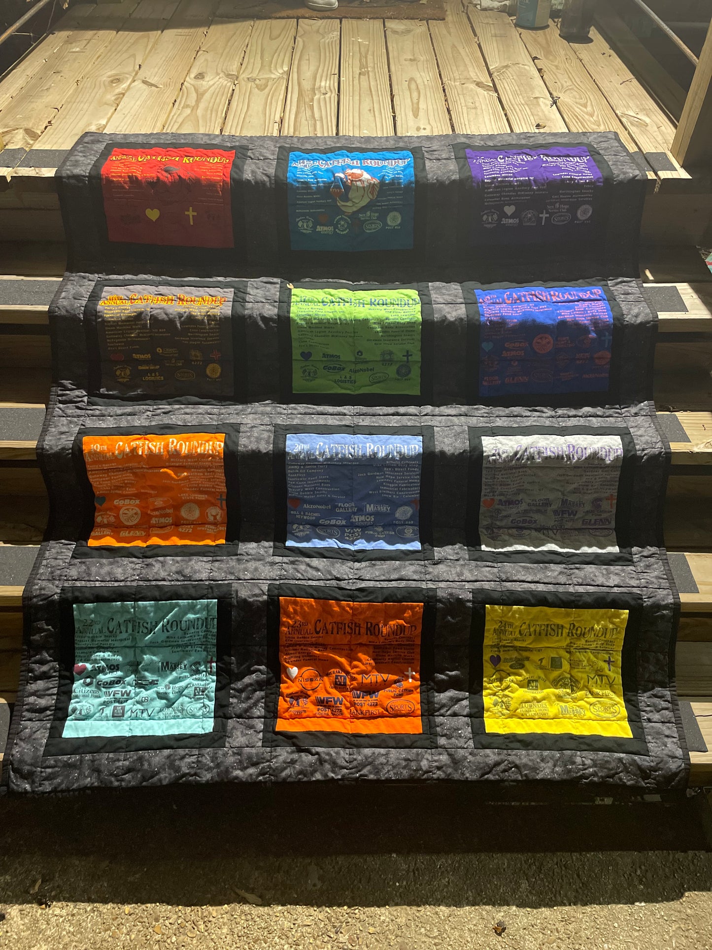 Graduation T-Shirt Quilt - DEPOSIT
