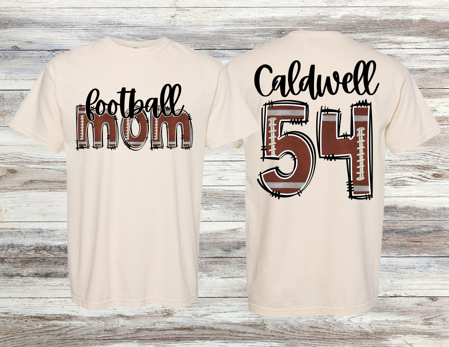 Custom Football Spirit T-Shirt