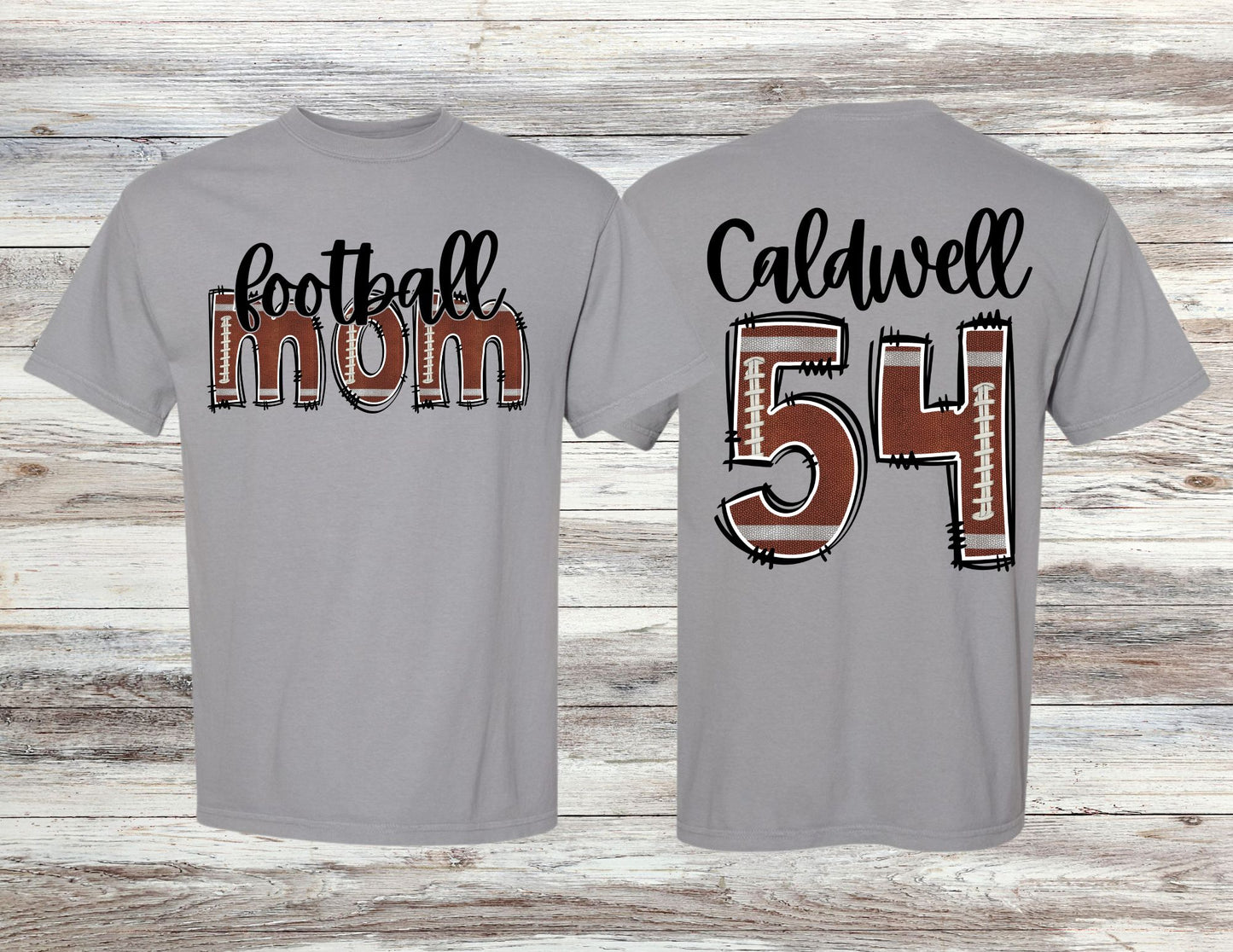 Custom Football Spirit T-Shirt