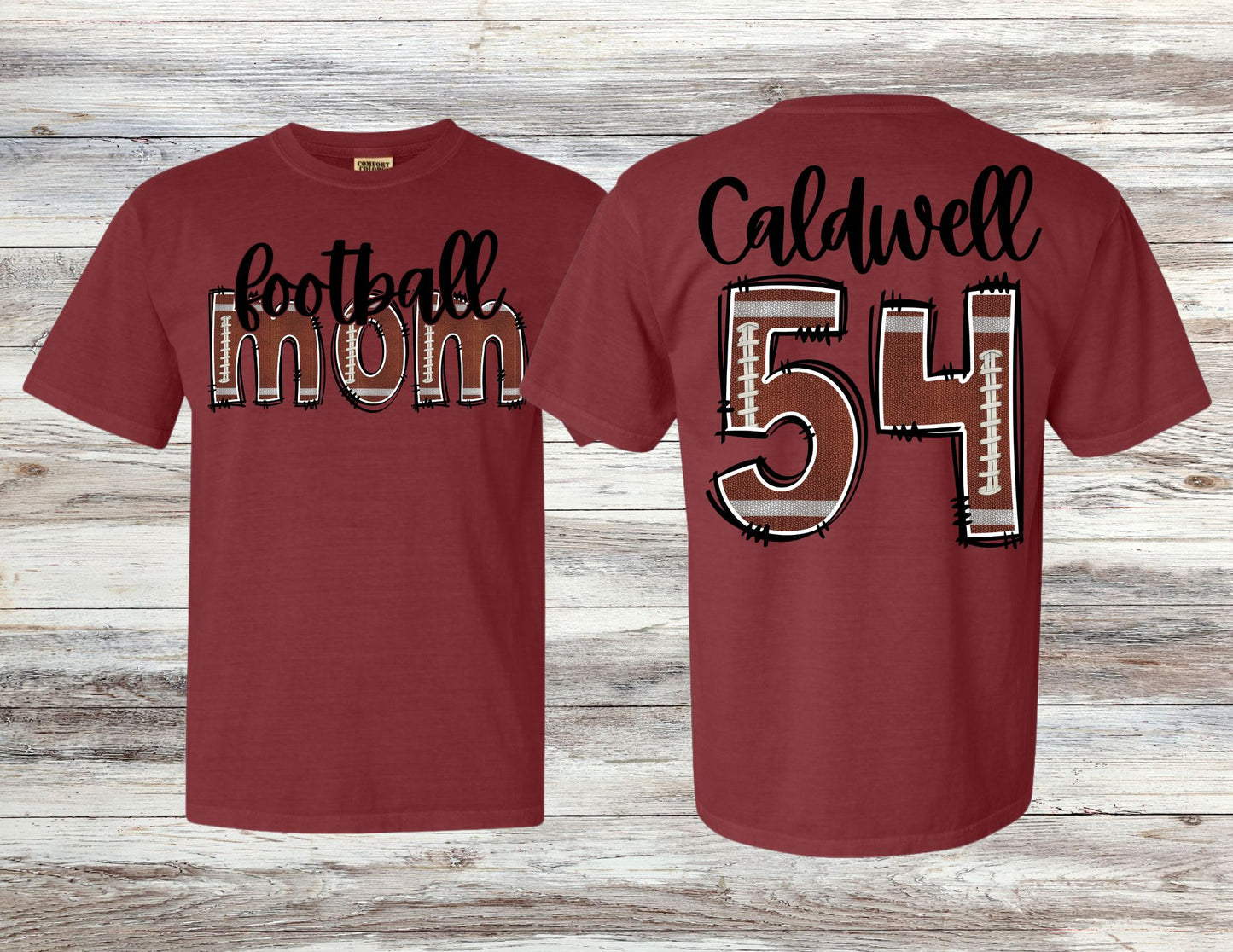 Custom Football Spirit T-Shirt