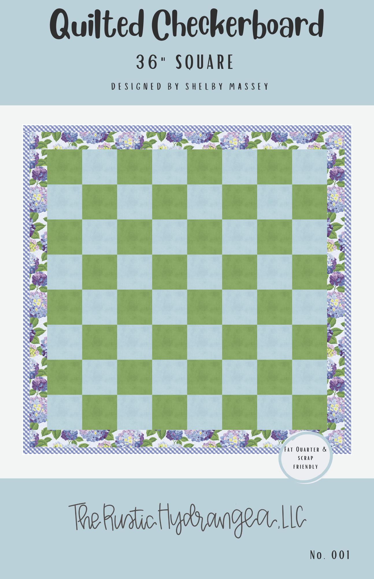 Quilted Checkerboard PDF Pattern
