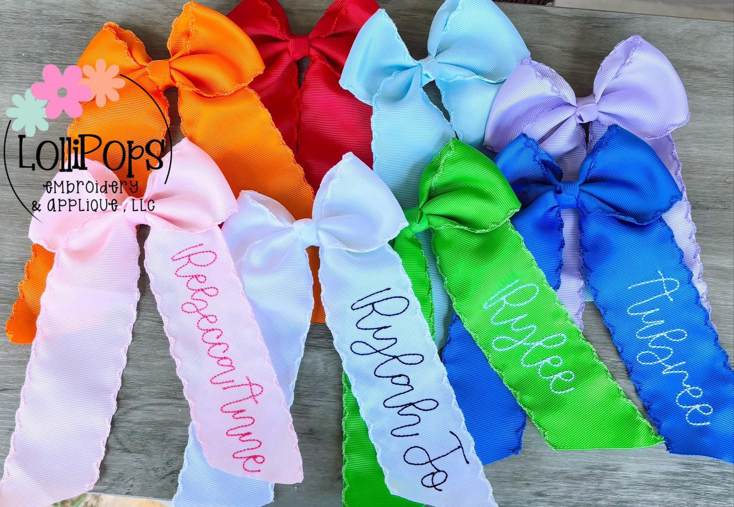 Preppy Long-Tailed Bow